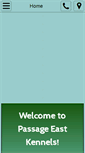 Mobile Screenshot of passageeastkennels.com